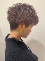 イーストハムヘッドショップ(EAST HAM head shop) メンズ/波巻きスパイラルパーマ/オレンジブラウン