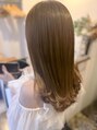 アフィーノ(affino) レイヤーカット×透明感抜群ベージュ★