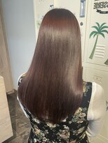 ヘアーメイクオズ(hair make O/S)&nbsp;|mizuho|ナチュラルブラウンショコラブラウン髪質改善うる艶髪
