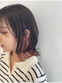 ミディアムレイヤー×インナーカラー