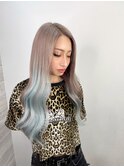 シルキーベージュ×エクステ