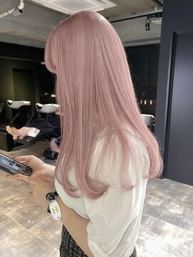 ペレ 梅田(PELE) 前髪/アンブレラカラー/こなれミディ/イメチェン/ウェーブパーマ