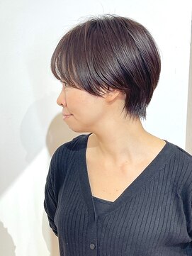 ブランロール 中目黒店(Blanl'or) 大人ガーリー/ダークアッシュ/似合わせカット/レイヤーカット