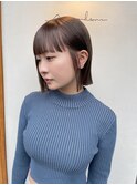 グレージュボブ