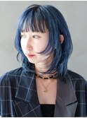 似合わせカット姫カットレイヤーウェーブミディアム_ba523972