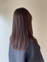 ファースト 長町店(first) ミディアム×赤茶色