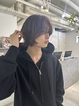 メゾンアクア 表参道(Maison ACQUA) =メンズボブ/スパイキーショート/ニュアンスパーマ/MEN’S HAIR