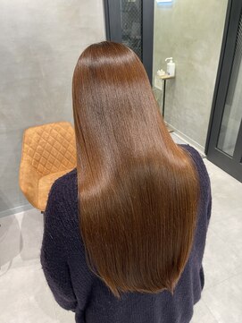 シャルムバイケンジ(Charm.by KENJE) 美髪ストレート艶髪髪質改善縮毛矯正トリートメント銀座有楽町