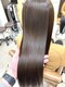 ソワンドゥブレス 大日店 (soin de brace)の写真/ダメージを最小限に抑えた髪質改善ストレート！癖を抑えたナチュラルな仕上がりで指通りの良い質感に…
