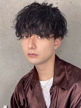 ナチュラル 渋谷(NATURAL) フェザーパーマ/スパイキーショート/サーフカール[メンズ/渋谷]