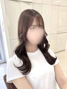 フォルテ 中田店 くびれ巻き、ブラウンカラー