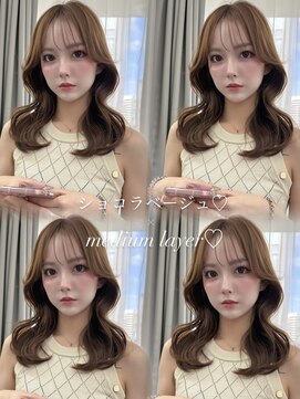 ボタン ハカタ(VOTAN hakata) 博多美容室/ベージュカラー/ダブルカラー/韓国ヘア