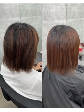 シンシア 新宿(CYNTHIA) CYNTHIA/SORA】髪質改善/髪質改善縮毛矯正/ブリーチ縮毛矯正