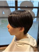 自然なツヤ×まとまり◎シンプルマッシュ