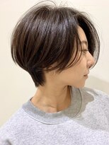 ピークアブー 原宿ハラカド(PEEK-A-BOO)&nbsp;絶壁解消ハンサムショート/大人ヘア/黒髪くせ毛多毛/前髪なし