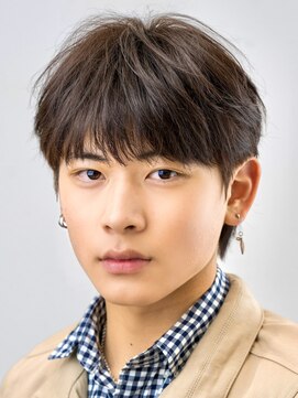 オーシャントーキョーオーバー 渋谷(OCEAN TOKYO OVER) ツーブロックリクルートニュアンスパーマシースルーマッシュ