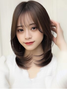 バイエイト(X８) 20代30代40代/小顔似合わせカットショートレイヤーボブ