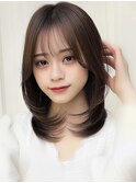 20代30代40代/小顔似合わせカットショートレイヤーボブ