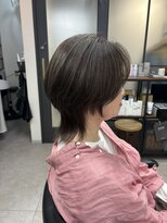 トウ(tou.) 脱白髪染めショートウルフ30代40代50代