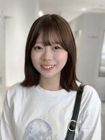 マッシュ 天王寺あべの(MASHU) 暗髪でも透ける!艶ブラウンボブ【天王寺/あべの】