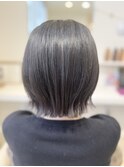 切りっぱなしボブ