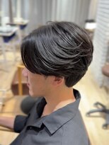 レーヴ(Reve)&nbsp;MEN'S HAIR/曲がる縮毛矯正/リバースセンターパート/目黒/品川