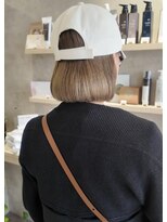マル 薬院浄水店(MAR.co) セニング無し切りっぱなしボブ