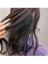 ルアナ(Luana)&nbsp;【インナーカラー×ブルーブラック】