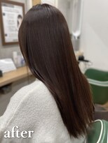 アイスタイルプレミアム フジ三篠店(I STYLE premium) 高濃度水素ケアカラー+オーダーメイド髪質改善トリートメント