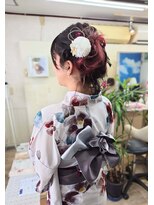 美容室ゆふー&nbsp;ゆかた着付けとヘアセット