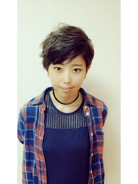 ポッシュ 原宿店(HAIR＆MAKE POSH) 外国人風マットグレーカラー