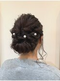 お呼ばれヘアセット