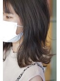 ブリーチなしでできるマット系グラデカラー＊毛髪補修ケアカラー