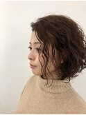 クリッとパーマスタイル