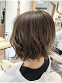 【uta*_girls】 yoko ボブ ベージュ アッシュベージュ