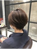 簡単スタイリング乾かすだけでまとまるショートNo.2