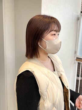 カサネ(casane) ブリーチなし、ピンクベージュ