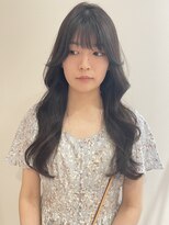 ヨーク(YOKE)&nbsp;【 YOKE 】レイヤーロング韓国顔まわりカット小顔大人かわいい