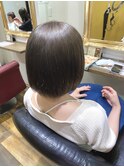 ツヤアッシュボブ