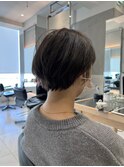 <竹之内蔵人>耳にかけても◎丸みが可愛いショートボブ