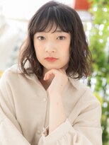 カバーヘア ブリス 北浦和(COVER HAIR bliss) ★グレーベージュふんわりカール大人ボブパーマ20代30代40代★10