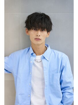 アールプラスヘアサロン(ar+ hair salon) 韓国風スパイラルマッシュ