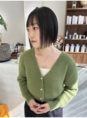 スリークボブ/切りっぱなしボブ