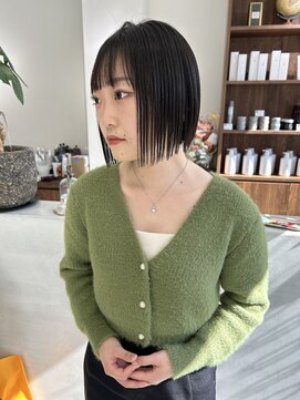 ウィム(wim) スリークボブ/切りっぱなしボブ