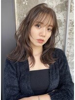 ピア ヘアーデザイン プレミアム(Pia hair design premium) pia 透明感グレージュ　レイヤーカット（坪井）