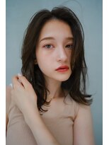 ギークス(GEEKS)&nbsp;【GEEKS渋谷】顔周りレイヤー/グレージュ/30代40代/美髪/春ヘア