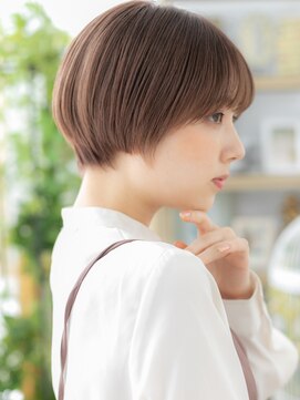 カバーヘア イヴ 戸頭店(COVER HAIR EVE) 韓国風艶カラー小顔マニッシュショートTb5戸頭20代30代40代