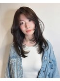 伸ばしながら育てる韓国ヘア