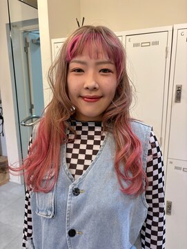 デュノヘアー 神戸三宮店(DUNO hair) デザインカラー／グラデーションカラー／インナーカラー／顔周り