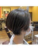 アコレ ミリュー 南草津店(ACCOLE milieu) 手ぐしで収まるコンパクトショートボブ!